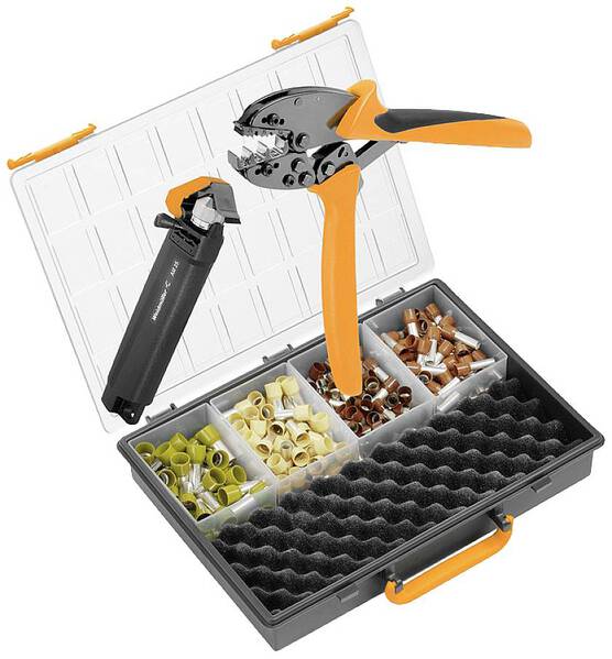 Weidmüller CRIMP-SET PZ 50 9028850000 Crimpzangen-Set Aderendhülsen 25 bis 50 mm² Inkl. Abisolierzange, Inkl. Crimpsort