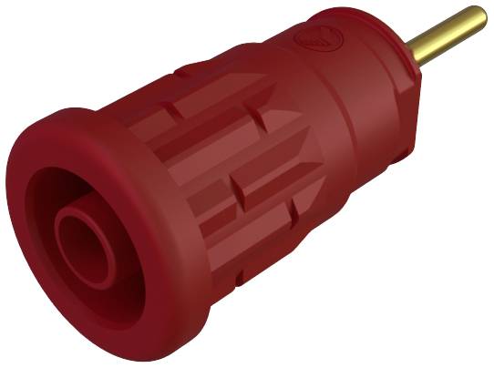 SKS Hirschmann SEP 2630 S1,9 Sicherheits-Laborbuchse Buchse, Einbau vertikal Stift-Ø: 4 mm Rot 1 St.