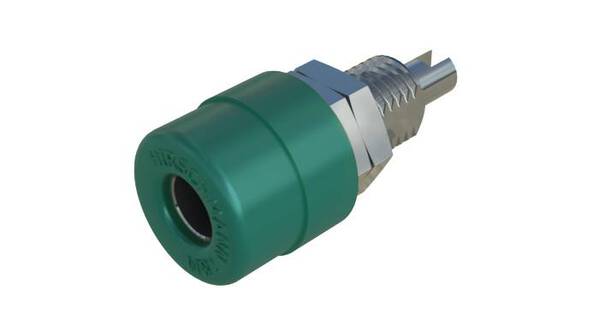 SKS Hirschmann BIL 20 gn Laborbuchse Buchse, Einbau vertikal Stift-Ø: 4 mm Grün 1 St.