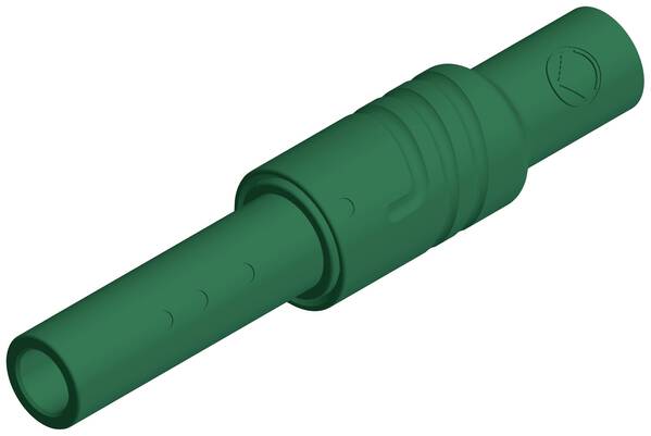 SKS Hirschmann KUN S Sicherheits-Lamellenbuchse Buchse, gerade Stift-Ø: 4 mm Grün 1 St.