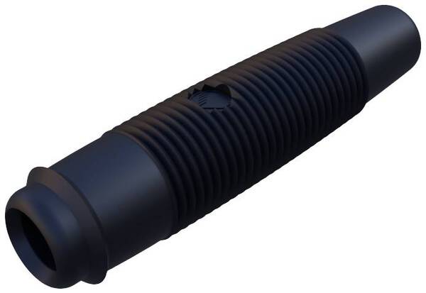 SKS Hirschmann KUN 30 Laborbuchse Buchse, gerade Stift-Ø: 4 mm Schwarz 1 St.