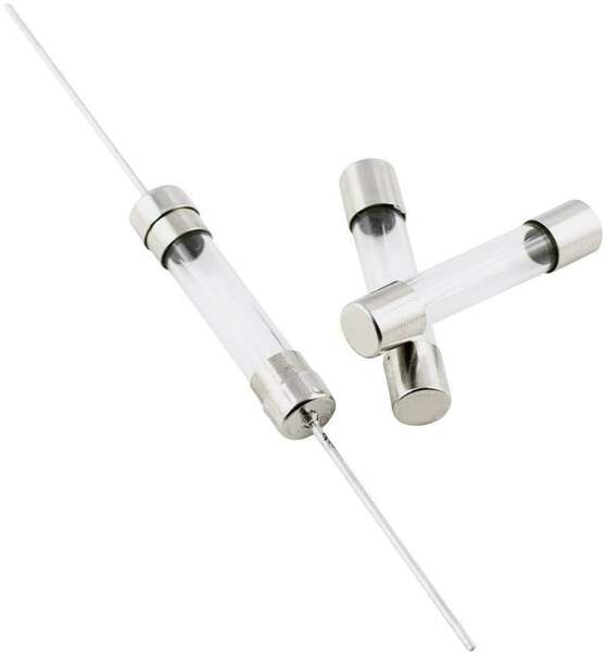 TRU COMPONENTS 1576724 TC-UL632.360 Feinsicherung (Ø x L) 6.3 mm x 32 mm 3 A 250 V Träge -T- Inhalt 1 St.