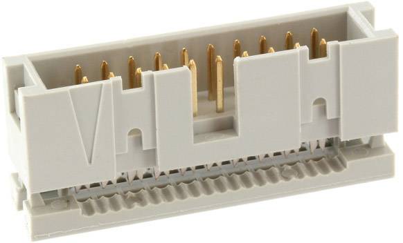 econ connect WSK26G Stiftleiste ohne Auswurfhebel Rastermaß: 2.54 mm Polzahl Gesamt: 26 Anzahl Reihen: 2 1 St. Tray