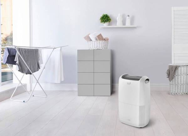 DeLonghi DDSX225 Luftentfeuchter 100 m³ 0.83 l/h Weiß