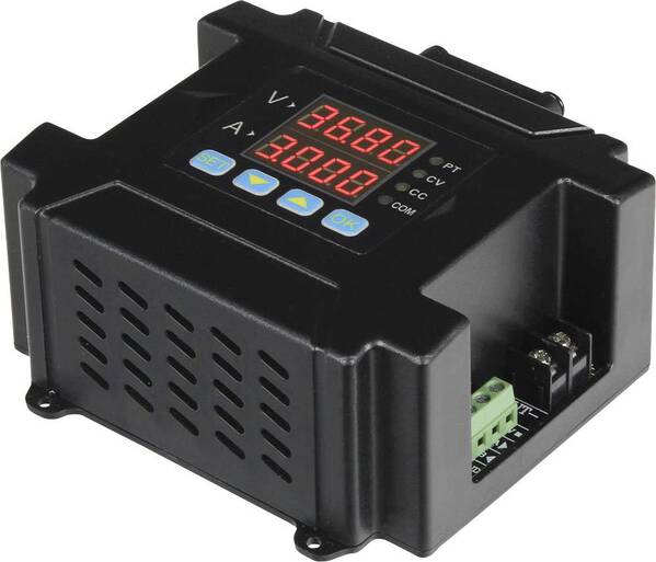 Joy-it DPM8605 Labornetzgerät, einstellbar 0 - 60 V 0 - 5 A 300 W TTL/CMOS fernsteuerbar, programmierbar, schmale Baufo