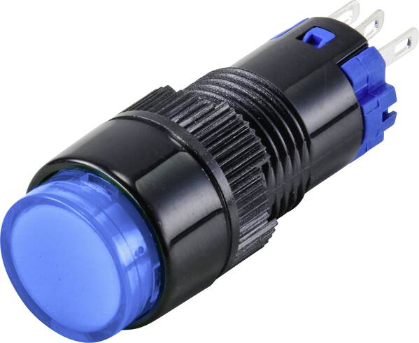 TRU COMPONENTS TC-9428056 LAS2Y-11Z/B Druckschalter 250 V 3 A 1 x Aus/Ein rastend IP40 1 St.