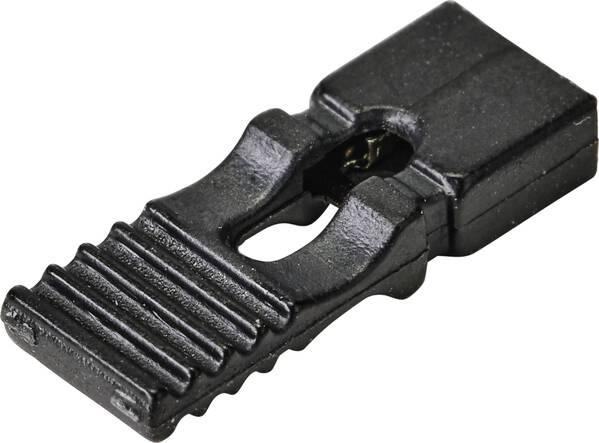 TRU COMPONENTS TC-9556680 Kurzschlussbrücke Rastermaß: 2.54 mm Polzahl je Reihe:2 Inhalt: 1 St.