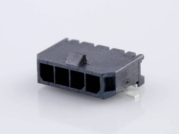 Molex Einbau-Stiftleiste (Standard) Polzahl Gesamt 4 Rastermaß: 3 mm 436500412 1 St. Tape on Full reel