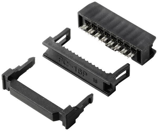 TRU COMPONENTS TC-9878220 Verbinder Anzahl Reihen: 2 Polzahl je Reihe: 8 1 St.