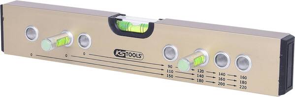 KS Tools 204.2000 2042000 Elektriker-Wasserwaage 300 mm