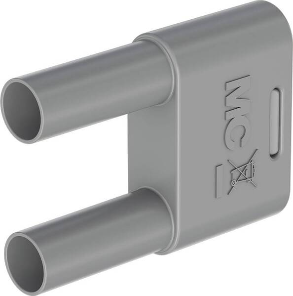 Stäubli SKS-4N-19 Verbindungsstecker Grau Stift-Ø: 4 mm Stiftabstand: 19 mm 1 St.