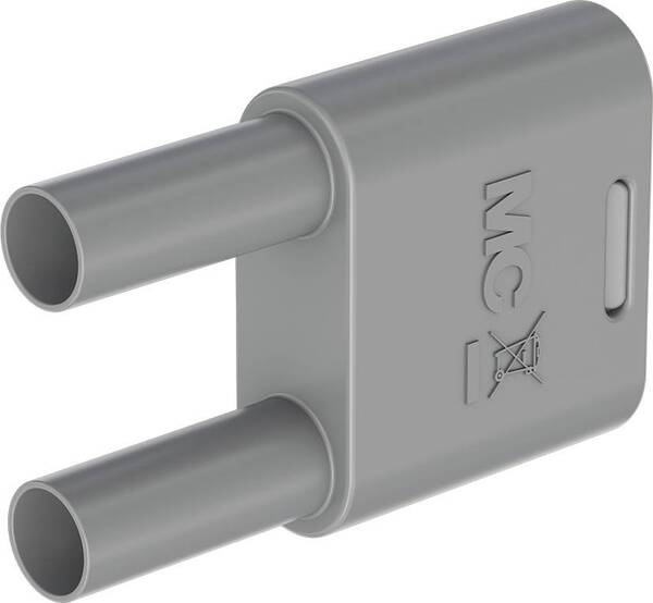 Stäubli SKS2-4N-19 Verbindungsstecker Grau Stift-Ø: 4 mm Stiftabstand: 19 mm 1 St.