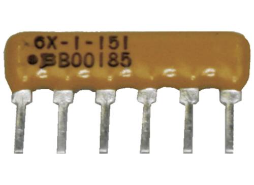 Bourns 4608X-101-103LF Widerstandsnetzwerk 10 kΩ THT SIP-8 0.2 W 1 St.