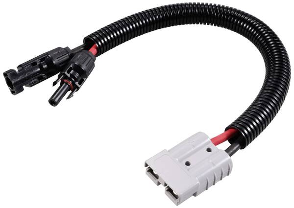 Starkstrom Steckverbinder zu Solar Stecker Typ B TC-12195636 Schwarz, Rot TRU COMPONENTS Inhalt: 1 St.