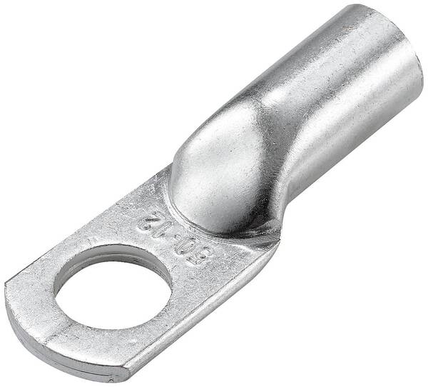 TRU COMPONENTS TC-12885880 Rohrkabelschuh 180 ° M12 50 mm² Loch-Ø: 12 mm 1 St.