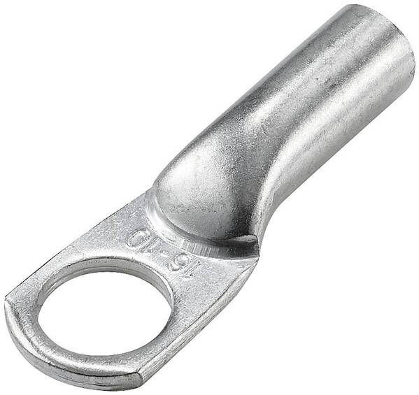 TRU COMPONENTS TC-12885900 Rohrkabelschuh 180 ° M10 16 mm² Loch-Ø: 10 mm 1 St.