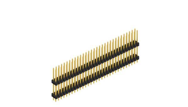 Fischer Elektronik Stiftleiste (Standard) Anzahl Reihen: 2 SL1414762G 10 St.