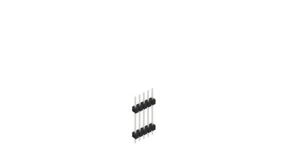Fischer Elektronik Stiftleiste (Standard) Anzahl Reihen: 1 10056703 10 St.