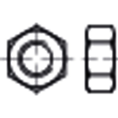 NOBRAND - Sechskantmuttern, ISO-Typ 1, ISO 4032 Stahl 10 galv.verz. M27