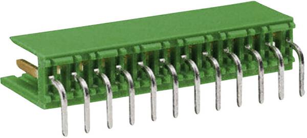 TE Connectivity Stiftleiste (Standard) AMPMODU MOD I Polzahl Gesamt 4 Rastermaß: 3.96 mm 280616-1 1 St.