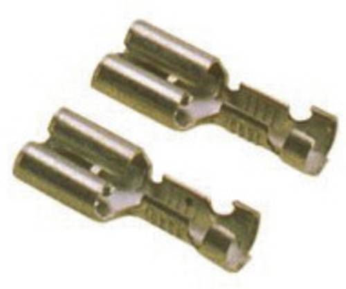LAPP 63501010 Flachsteckhülse mit Rastung Steckbreite: 6.3 mm Steckdicke: 0.8 mm 180 ° Unisoliert 100 St.