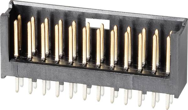 TE Connectivity Stiftleiste (Standard) AMPMODU MOD II Polzahl Gesamt 8 Rastermaß: 2.54 mm 280384-2 1 St.