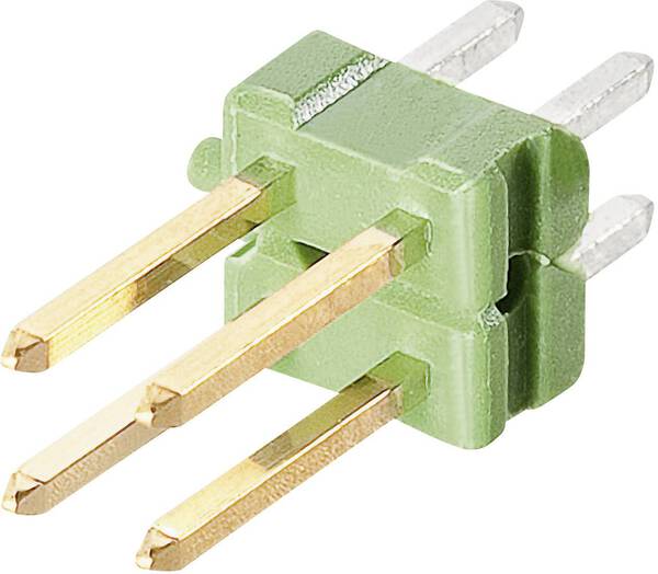 TE Connectivity Stiftleiste (Standard) Anzahl Reihen: 2 Polzahl je Reihe: 3 825440-3 1 St.