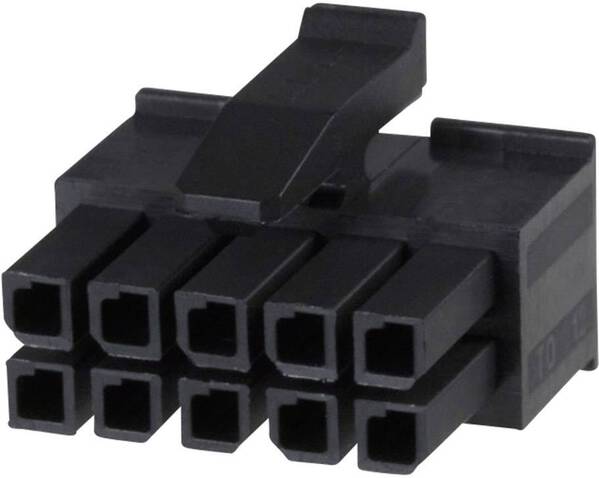 TE Connectivity Buchsengehäuse-Kabel Micro-MATE-N-LOK Polzahl Gesamt 18 Rastermaß: 3 mm 1-794617-8 1 St.