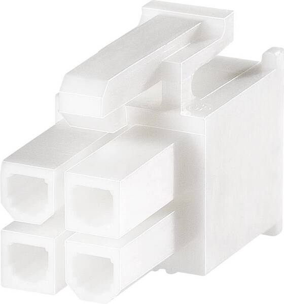 TE Connectivity Buchsengehäuse-Kabel VAL-U-LOK Polzahl Gesamt 4 Rastermaß: 4.20 mm 1586019-4 1 St.