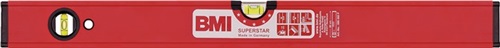 BMI Wasserwaage SUPERSTAR 30cm Alu.rot ± 0,5 mm/m BMI