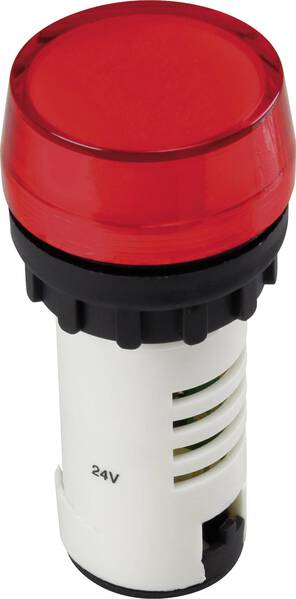 TRU COMPONENTS 1302156 LED-Signalleuchte Rot 24 V/DC