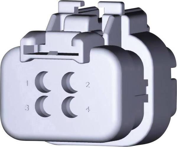 TE Connectivity Stiftgehäuse-Kabel AMPSEAL16 Polzahl Gesamt 4 776536-1 1 St.
