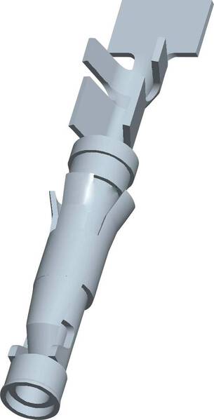 TE Connectivity 1-66101-9 Rundstecker Einzelkontakt Buchsenkontakt Gesamtpolzahl: 1 Serie (Rundsteckverbinder): CPC 1 S