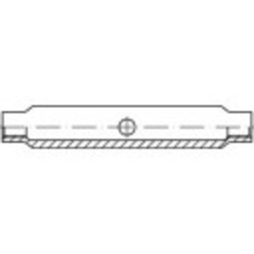 TOOLCRAFT 136561 Spannschlossmutter M16 Stahl galvanisch verzinkt DIN 1478 1 St.