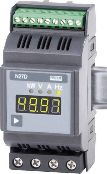 Lumel N27D 00E0 2.3 - 276 V/AC, 0.6 - 75 A/AC, 2 - 500 Hz ±31.5 kW