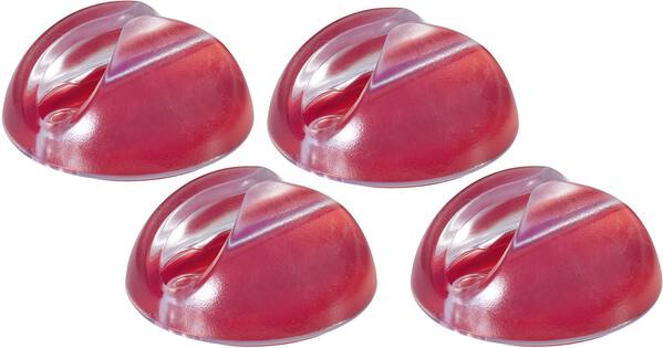 Conrad Components SWC-10TT-4P Kabelhalter selbstklebend 1386632 Bündel-Ø-Bereich 10 mm (max) Transparent 4 St.