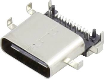 TRU COMPONENTS 1390727 USB-C® Buchse 3.1 Buchse, gerade Inhalt: 1 St.