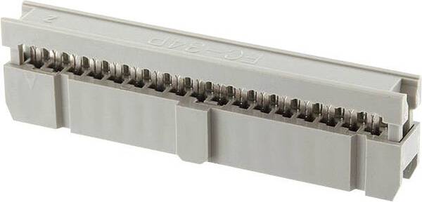 econ connect PV16GROZ Pfosten-Steckverbinder Rastermaß: 2.54 mm Polzahl Gesamt: 16 Anzahl Reihen: 2 1 St. Tray
