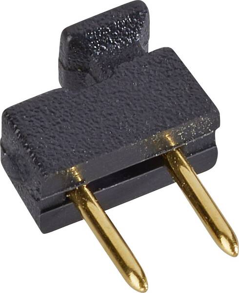W & P Products 161-10-00-1 161-10-00-1 Kurzschlussbrücke Rastermaß: 2.54 mm Polzahl je Reihe:2 Inhalt: 1 St.