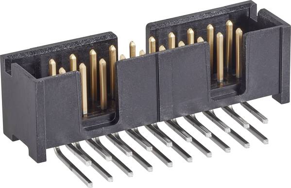 TE Connectivity 5103310-6 Stiftleiste Rastermaß: 2.54 mm Polzahl Gesamt: 26 Anzahl Reihen: 2 1 St.