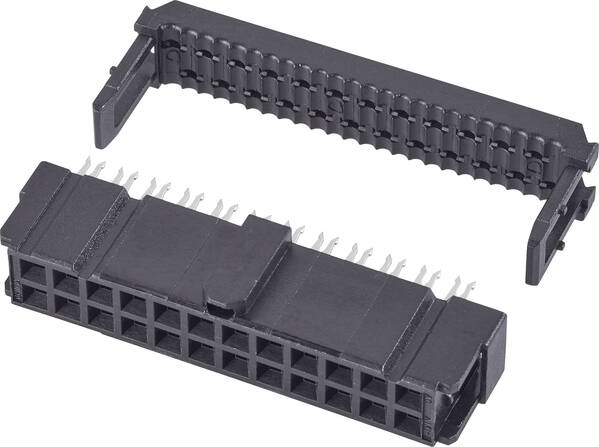TE Connectivity 1658622-6 Buchsenleiste Rastermaß: 2.54 mm Polzahl Gesamt: 26 Anzahl Reihen: 2 1 St.