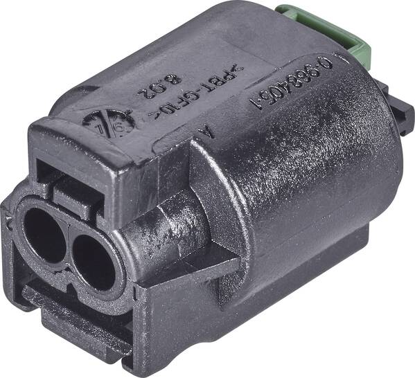 TE Connectivity Buchsengehäuse-Kabel AMP MQS Polzahl Gesamt 6 1-967616-1 1 St.