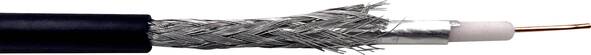 Conrad Components 93030c549 Koaxialkabel Außen-Durchmesser: 4.50 mm 75 Ω 20 dB Schwarz 50 m