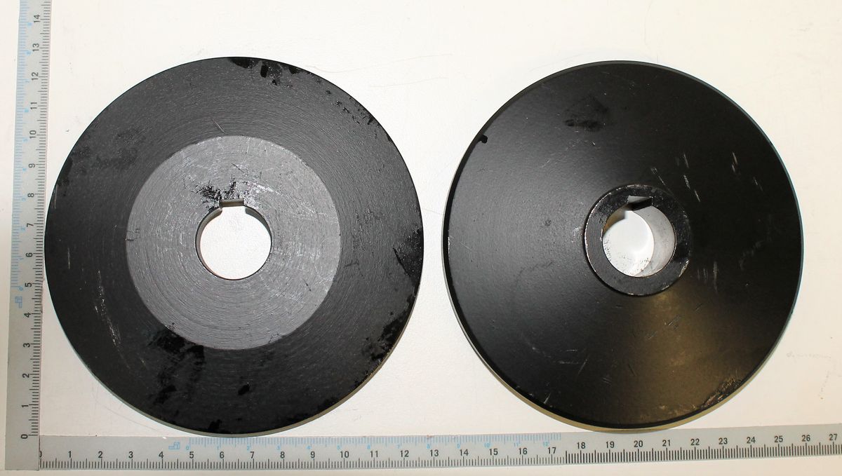 Spannflansch Set Ø125x24 Bohr.Ø30