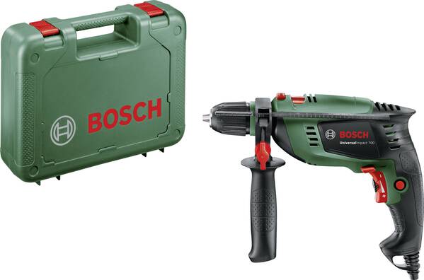 Bosch Home and Garden UniversalImpact 700 1-Gang-Schlagbohrmaschine 701 W inkl. Koffer