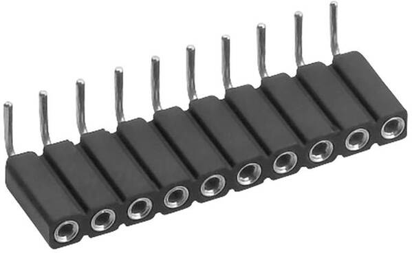 TRU COMPONENTS Buchsenleiste (Präzision) Anzahl Reihen: 1 Polzahl je Reihe: 2 TC-0308-002-1-50-00 1 St.