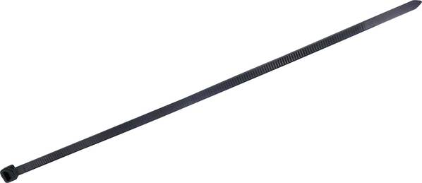 TRU COMPONENTS 1578044 Kabelbinder 500 mm 5.50 mm Schwarz Hitzestabilisiert 100 St.