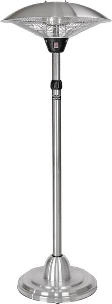Einhell NHH 2100 Halogenheizer 900 W, 1200 W, 2100 W Silber