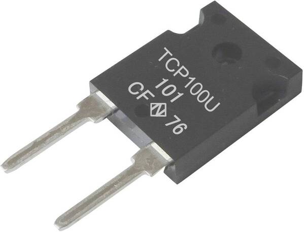 TRU COMPONENTS TCP100U-A2R20FTB Hochlast-Widerstand 2.2 Ω radial bedrahtet TO-247 100 W 1 % 1 St.