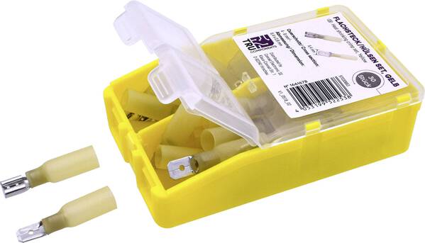 TRU COMPONENTS TC-6646712 Quetschverbinder-Sortiment 4 mm² 6 mm² Gelb 60 St.